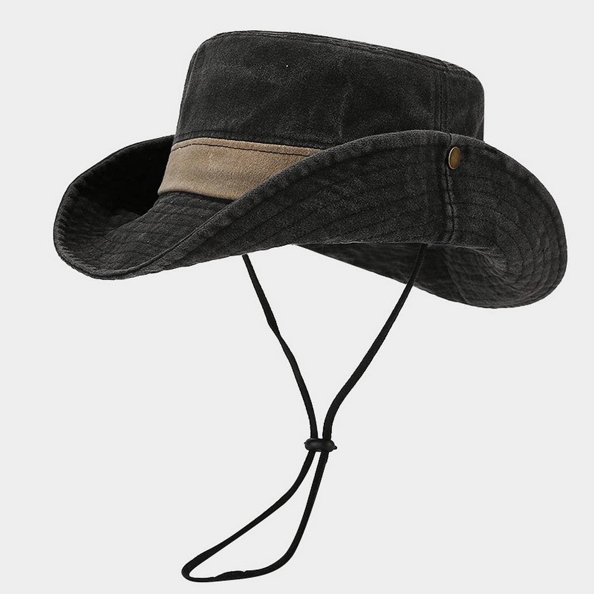 Vintage Wide Brim Jungle Fishing Hat_CWAH3789