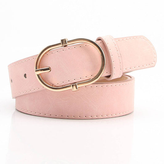 Alloy pin buckle Soft and comfortable jeans belt