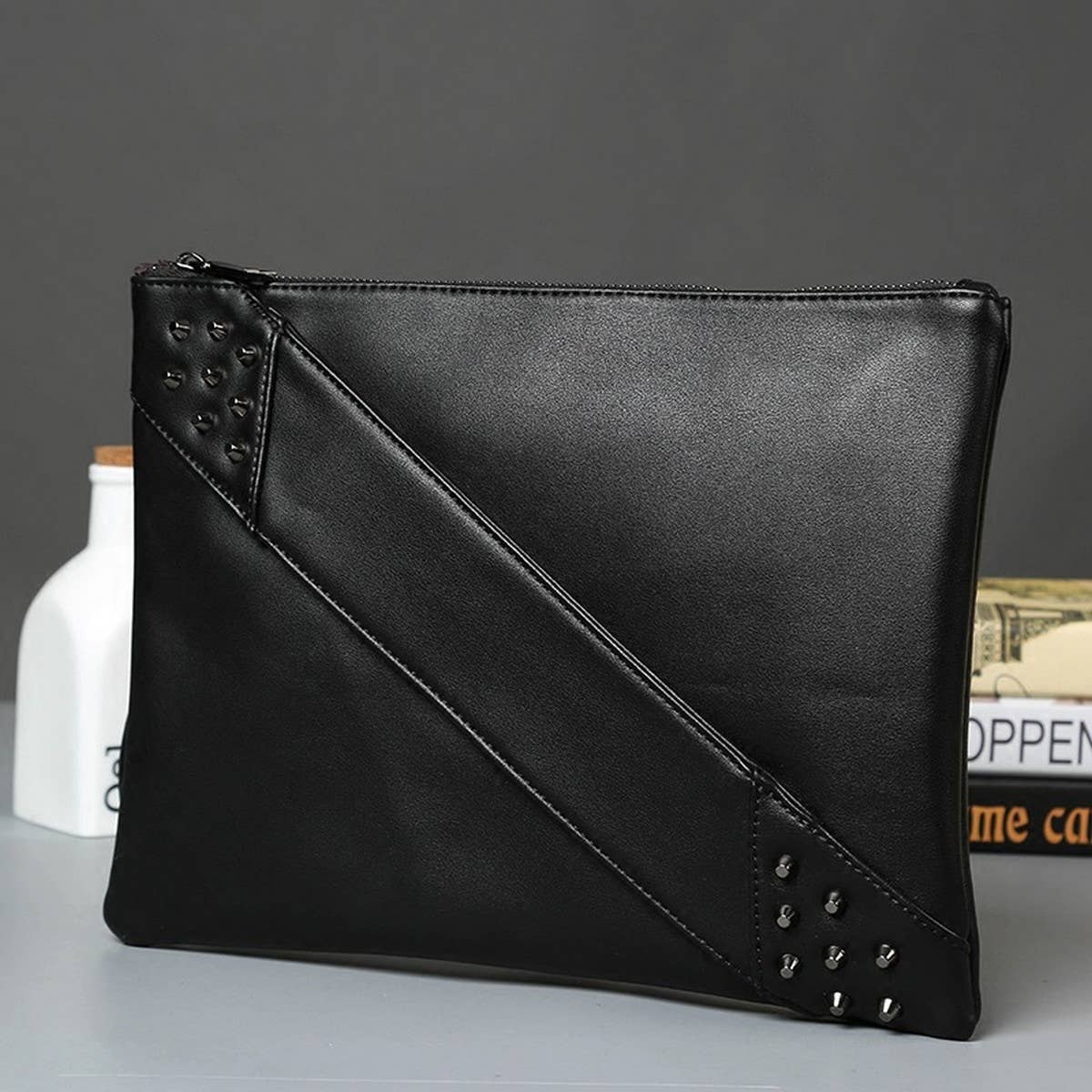 MOTORCYCLE PUNK STYLE HANDBAG_CWAB1377