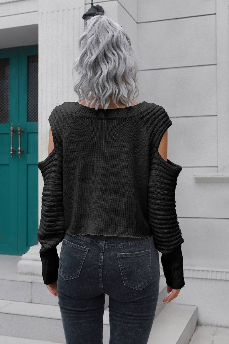 CWOSWL6373_DESIGN OFF-THE-SHOULDER, LONG-SLEEVED SWEATER