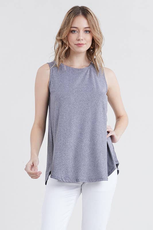 AWTTSL132_SLEEVELESS TUNIC FLOUNCE TOP