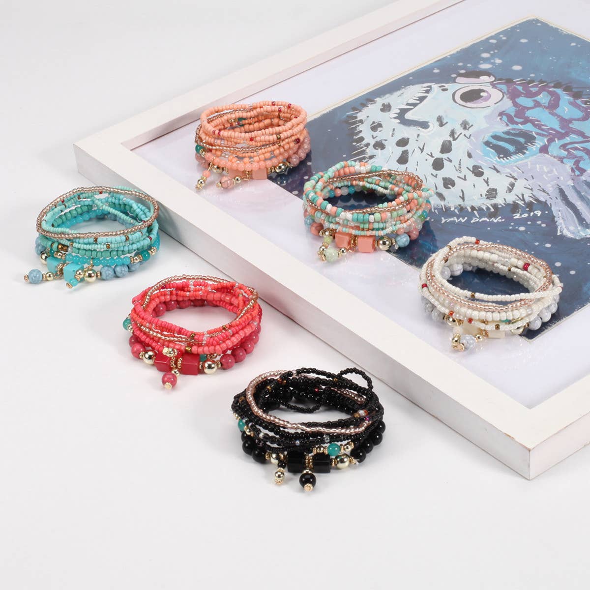 HANDMADE BEADED BOHEMIAN BRACELET