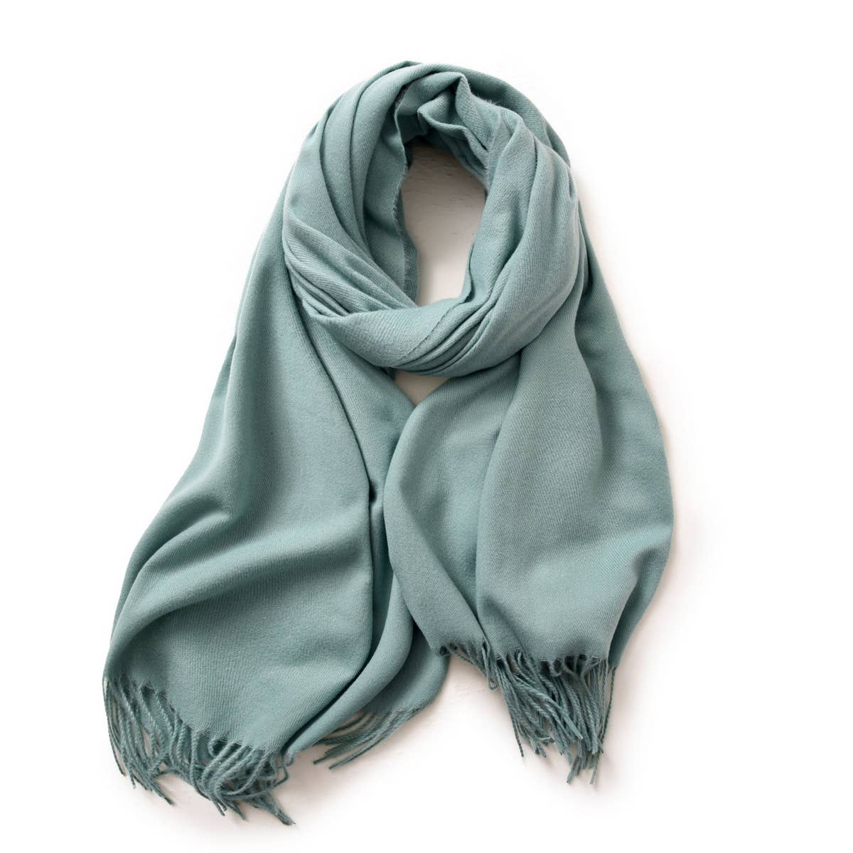 Winter Scarf Shawl - Soft Warm Fringe Design