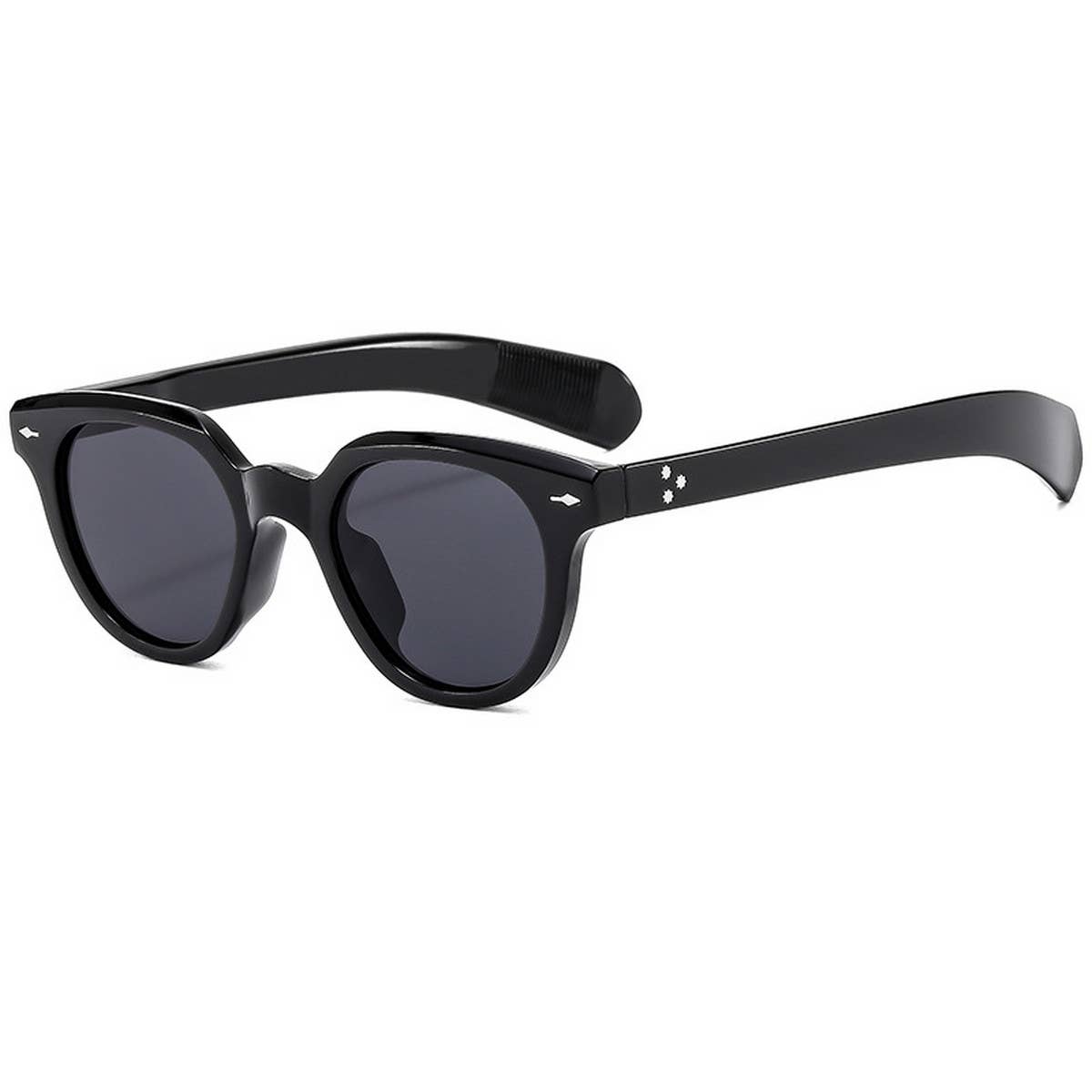 FASHIONABLE OVAL LEOPARD PRINT SUNGLASSES