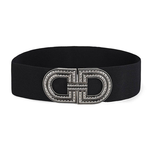 Coat belt encrusted with diamond waist wrap