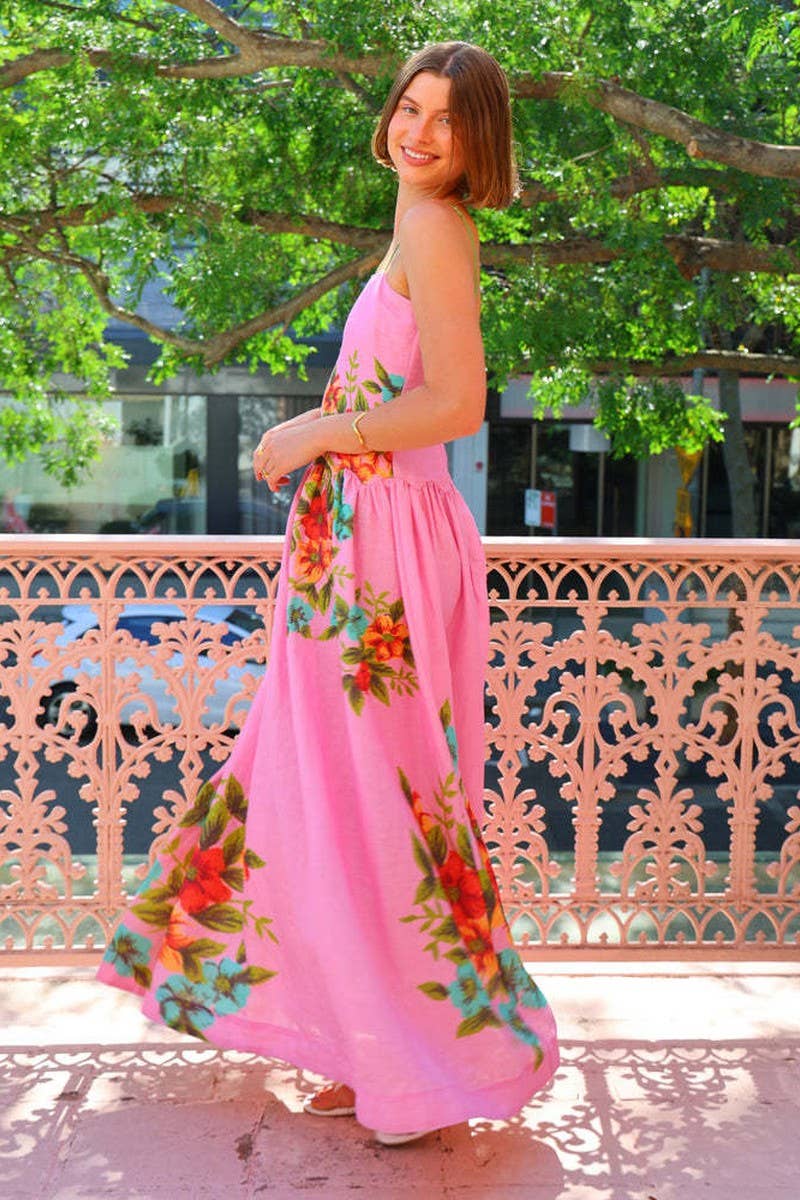 CWDHL1077_SUMMER TEMPERAMENT THIN STRAP BACKLESS DRESS