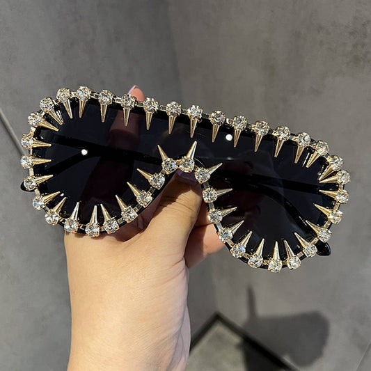 PERSONALIZED PUNK ONE-PIECE FUNNY SUNGLASSES_CWASG0757