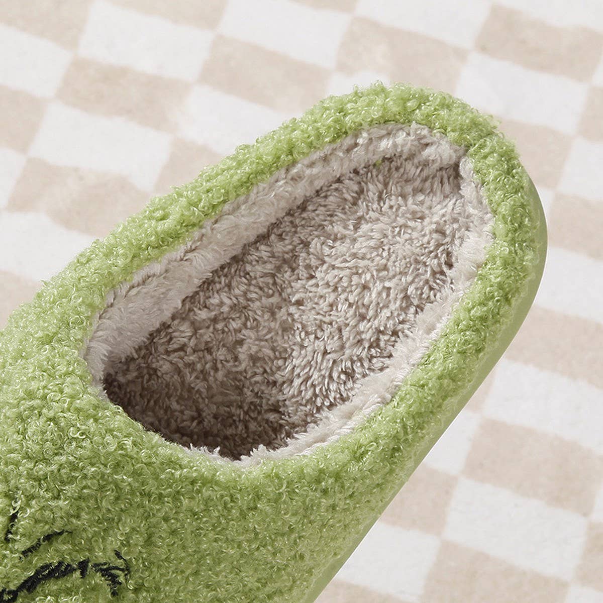 NEW CHRISTMAS GRINCH WARM COTTON SLIPPERS