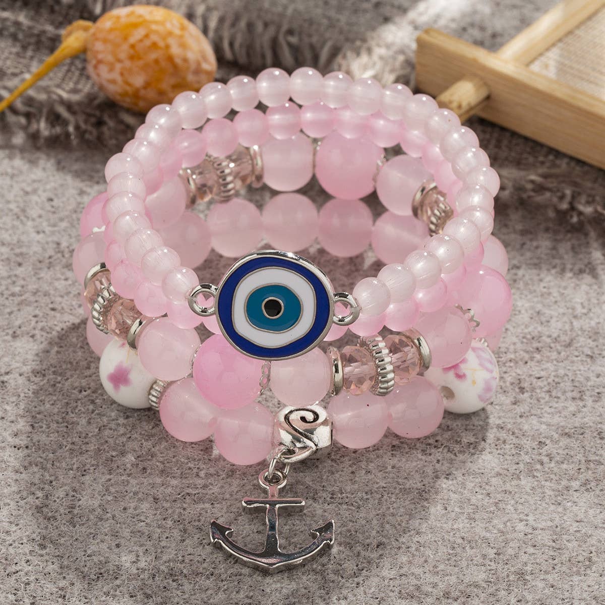 BEADED LAYERED BOHEMIAN BRACELET_CWAHA2480