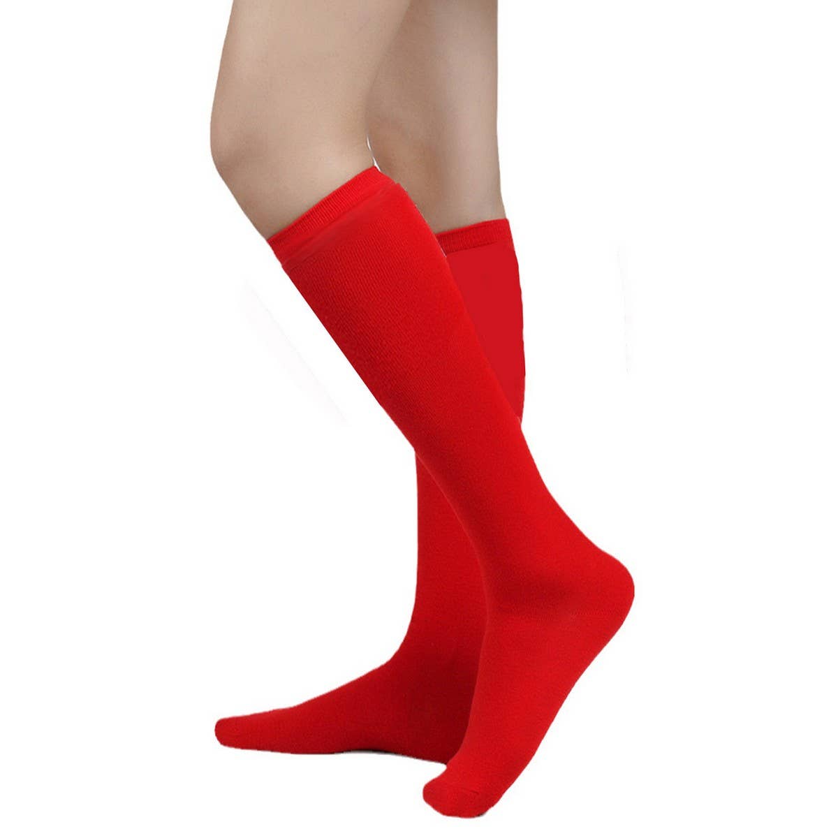 CWMS02670_STRIPED KNEE HIGH SOCKS WOMEN GIRL STYLE