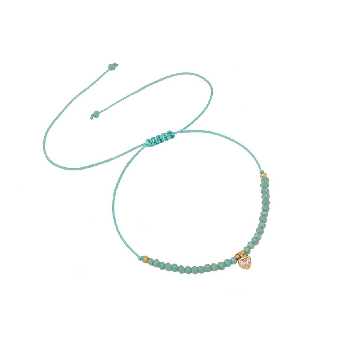 FASHIONABLE LOVE CRYSTAL BRAIDED BRACELET_CWAHA0882