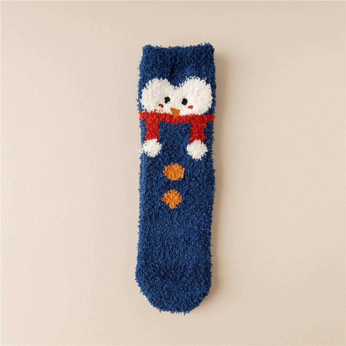 WOMEN CHRISTMAS WARM CORAL VELVET SOCKS