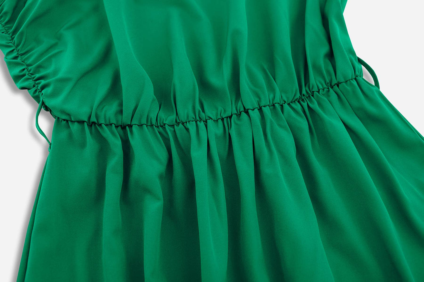 Elegant form-fitting one-shoulder evening dress