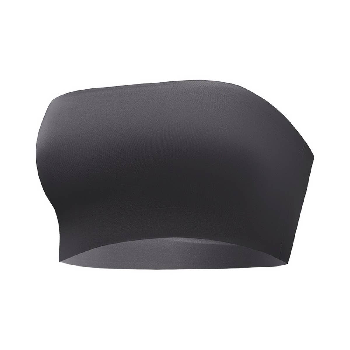 SEAMLESS PLUS SIZE CHEST WRAP STYLE GATHERING BRA