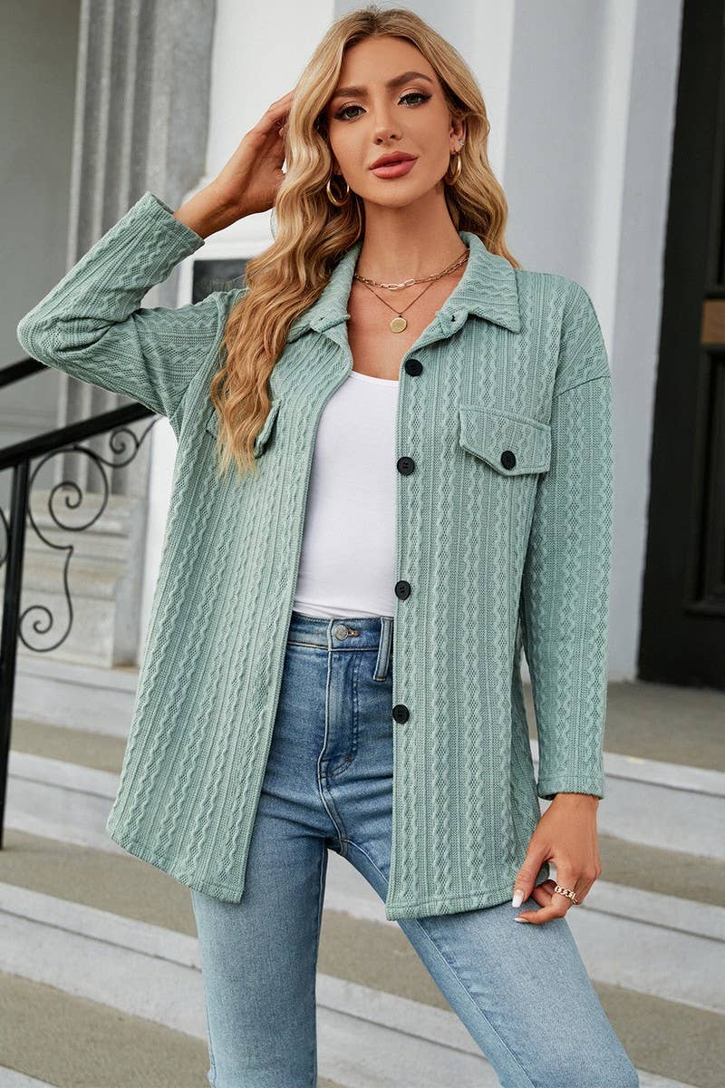 CWOCO1163_AUTUMN AND WINTER THREE-DIMENSIONAL CASUAL JACKET