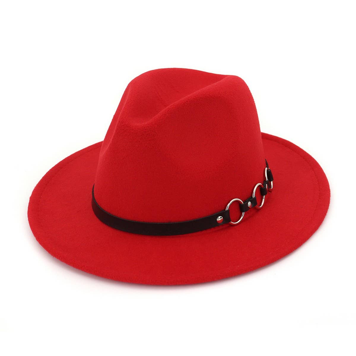 FASHIONABLE ADJUSTABLE WIDE BRIM JAZZ HAT_CWAH2114