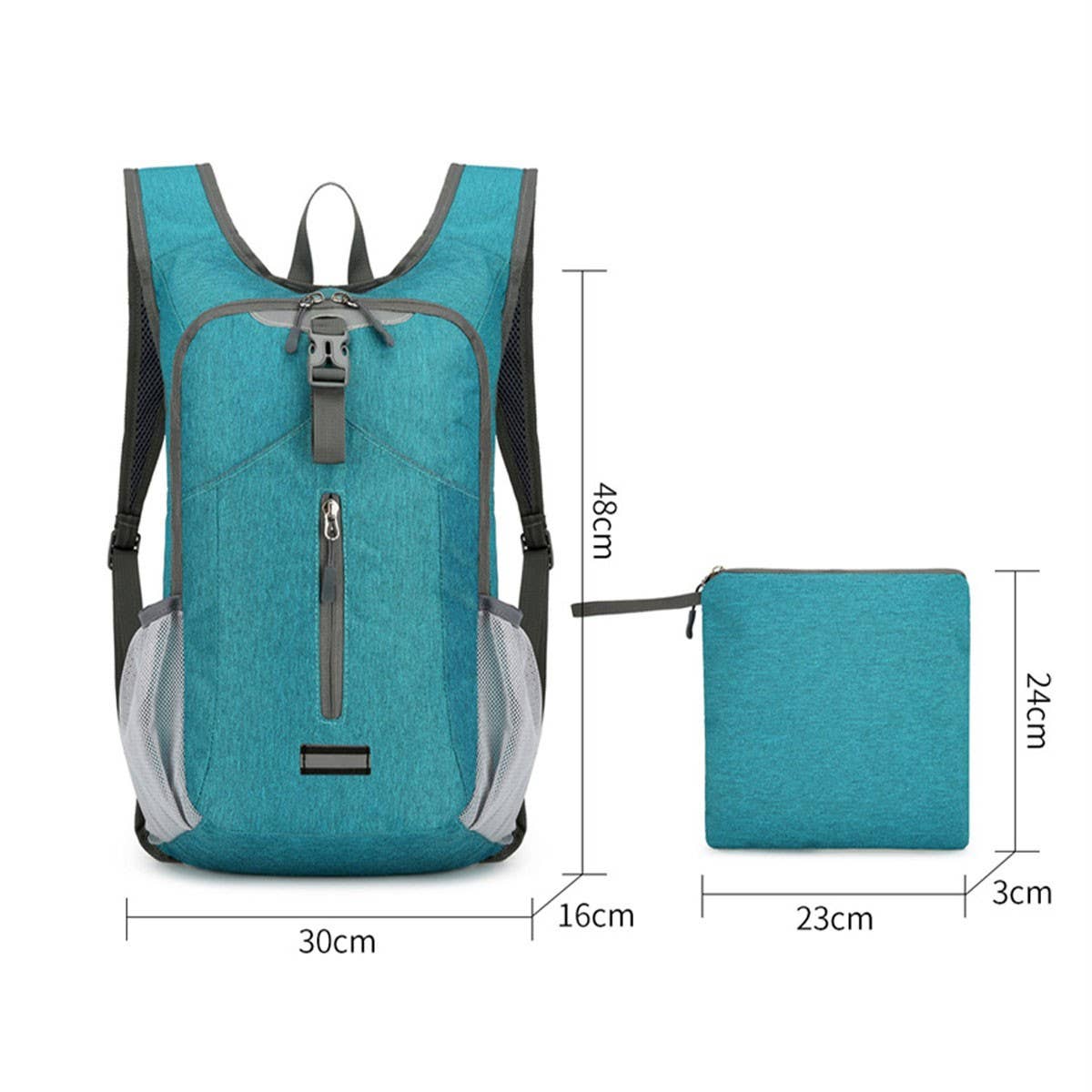 Foldable Waterproof Cycling Backpack with Print_CWAB5455
