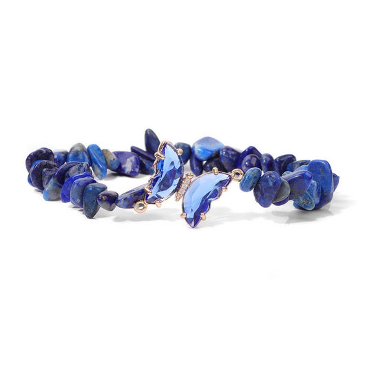 CWAJE4303_FASHION IRREGULAR BUTTERFLY GRAVEL BRACELET
