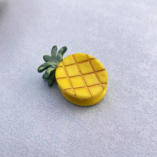 GIRL SUMMER  SMALL ACETICE FRUIT HAIR CLAW CLIPS_CWAHA0957