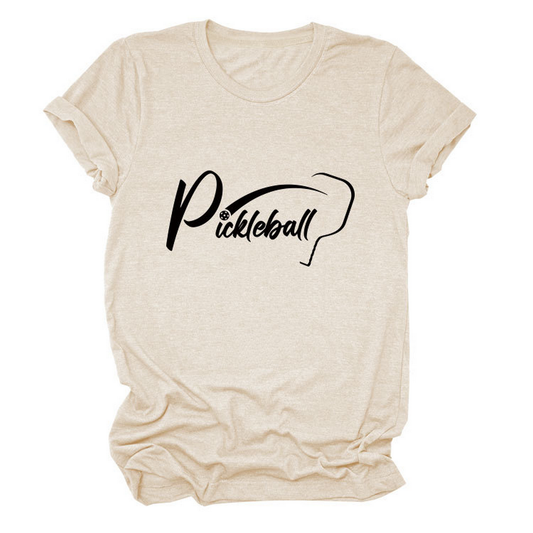 Women?™s Fashion Pickleball Tee ??Summer Plus Size_CWTTSL0492