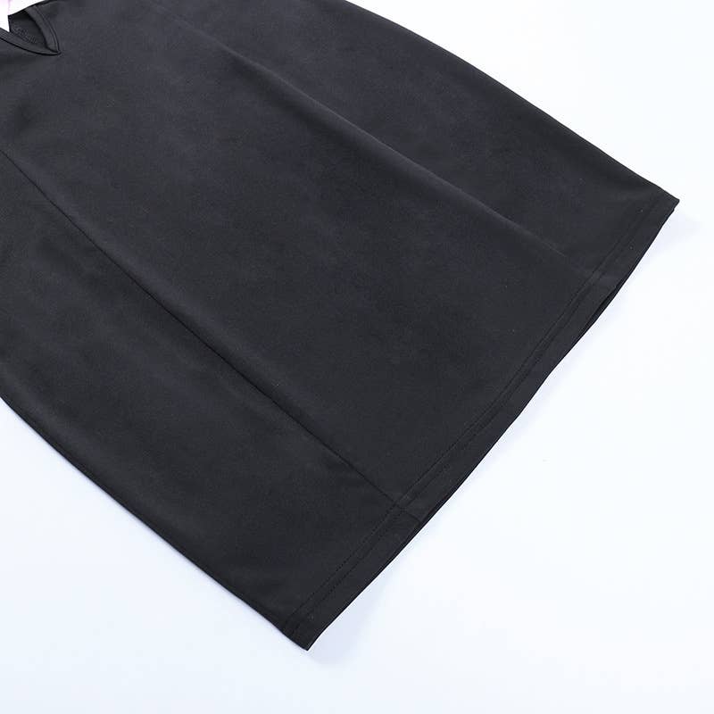 Bow Knot Cutout Strapless Bodycon Dress