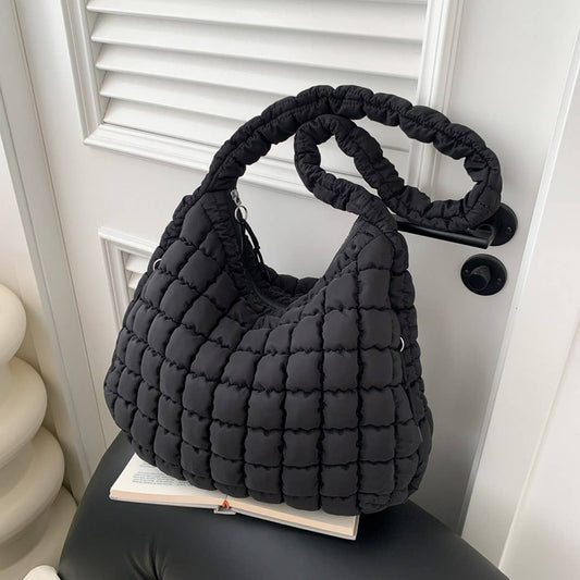 Cloud Puff Tote Bag Large Shoulder Bag_CUAB00503