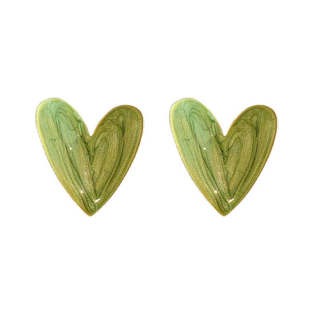TEMPERAMENT DRIPPING OIL CANDY COLOR EARRINGS