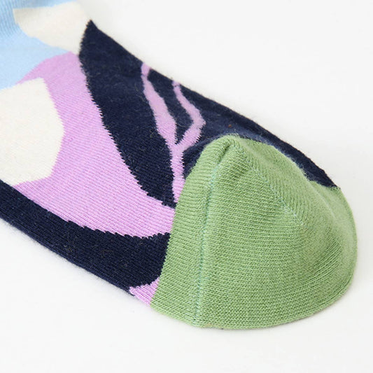 FUN SOCKS COLORFUL  PATTERNED ART SOCKS