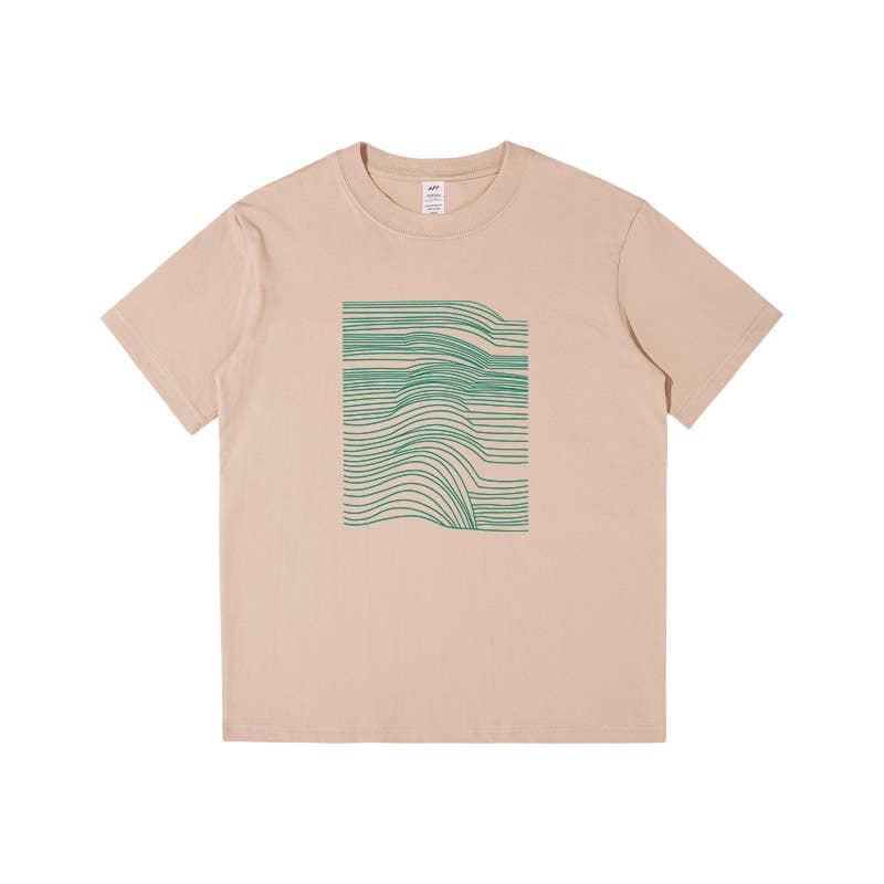 CWTTS0933_PERSONALIZED PRINT LOOSE CREW NECK T SHIRT