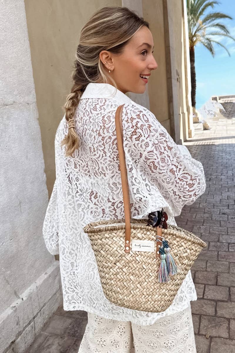 CWTDSL0080_LACE CUT-OUT SEE-THROUGH LONG SLEEVE SHIRT TOP