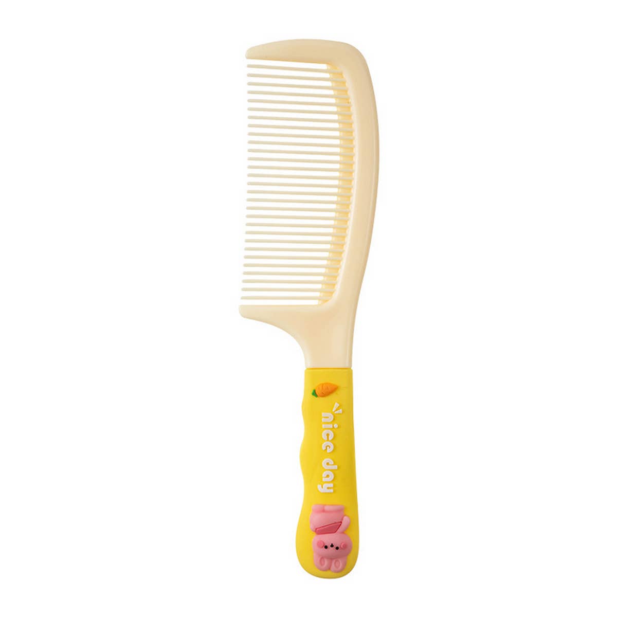 HOME SILICONE HANDLE CUTE CARTOON COMB