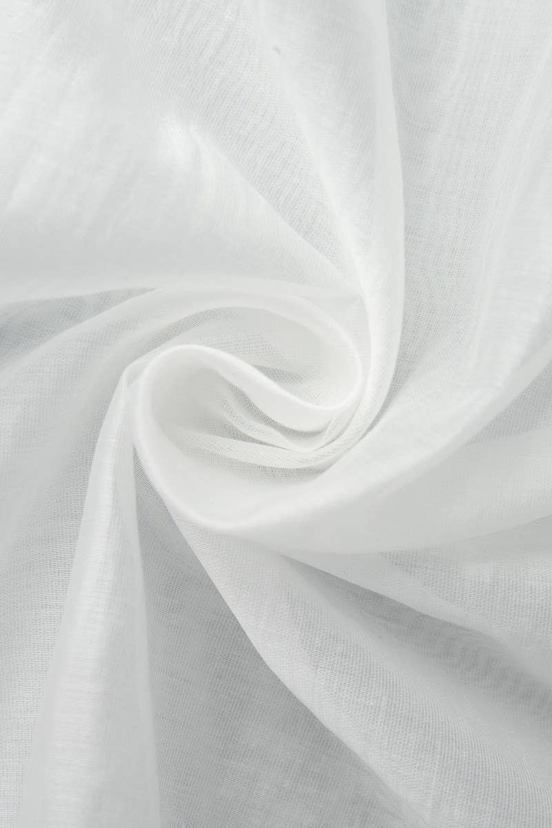 CWTBLL3814_SATIN BALLOON SLEEVE LONG SLEEVE SHIRT