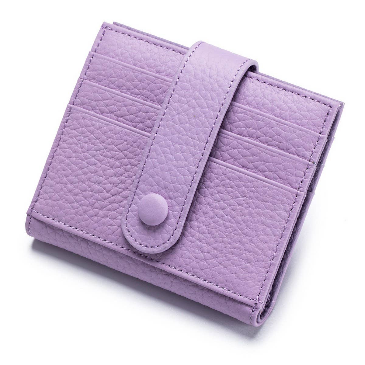 SHORT SMALL WALLET GENUINE LEATHER CARD HOLDER_CWAB3832