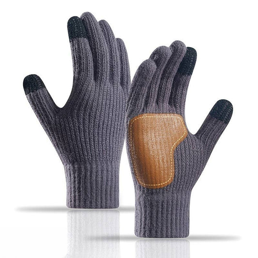 Outdoor Knit Gloves Winter Touchscreen Anti-Slip_CWAG0519
