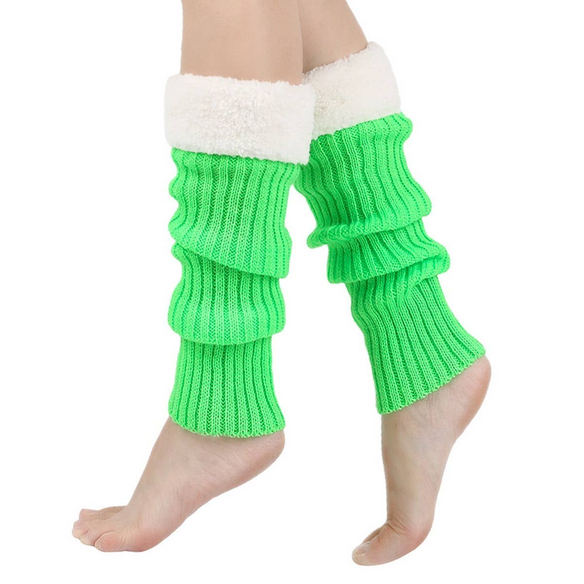CWMM10089_COZY LEG WARMERS &AMP FOOT FOR CHRISTMAS