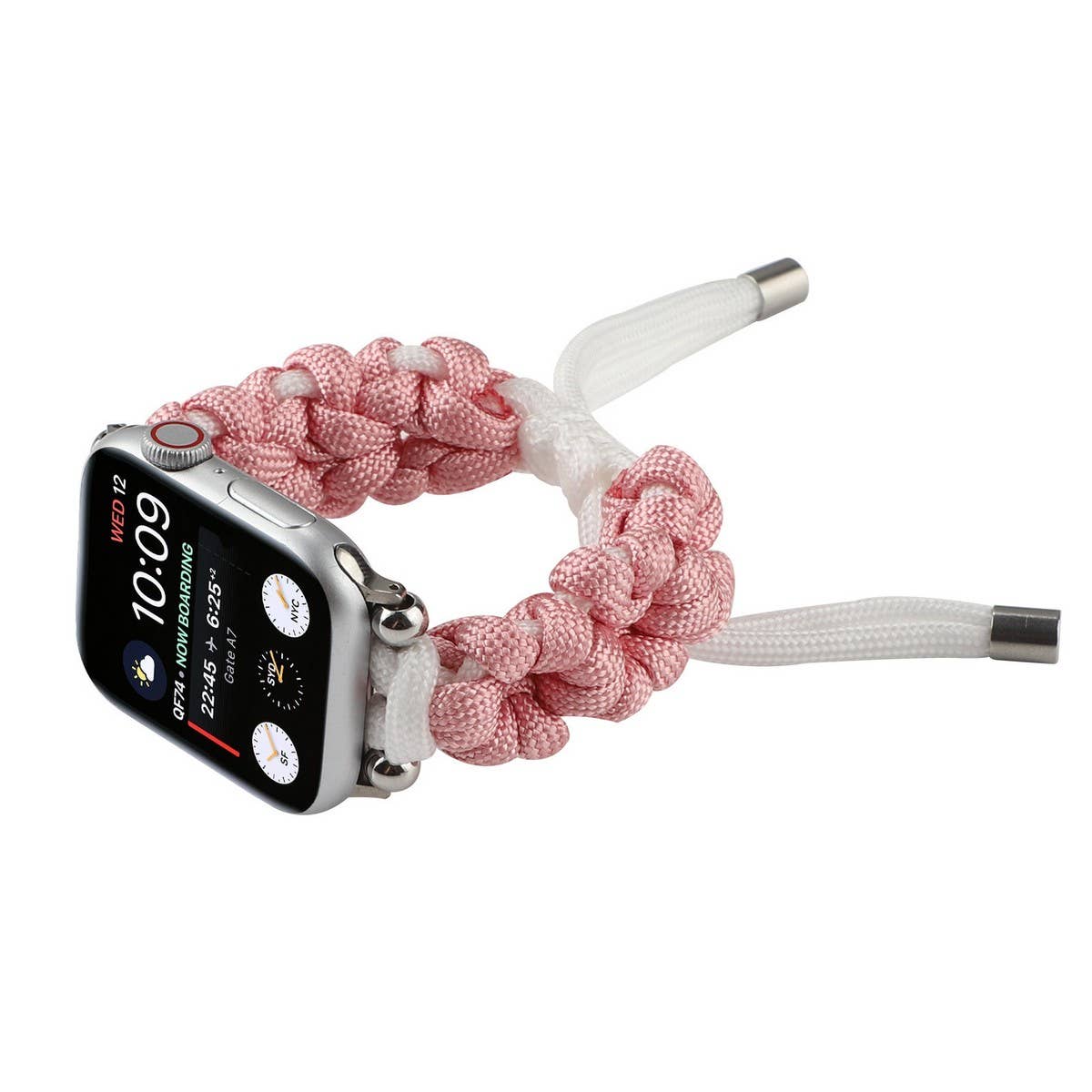 IWATCH7-1SE NYLON PARACORD BRAIDED WATCH STRAP