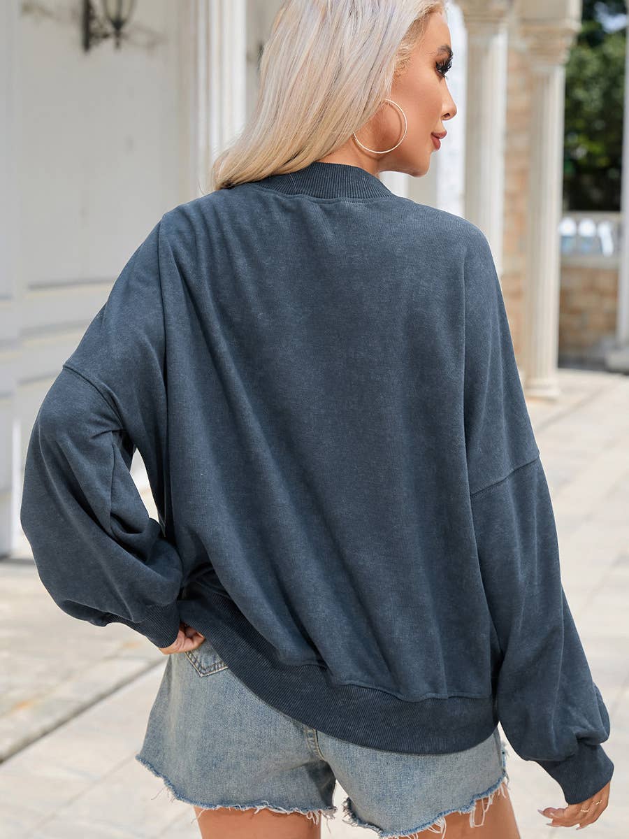 COMMUTER PULLOVER ROUND NECK SOLID COLOR HOODIE