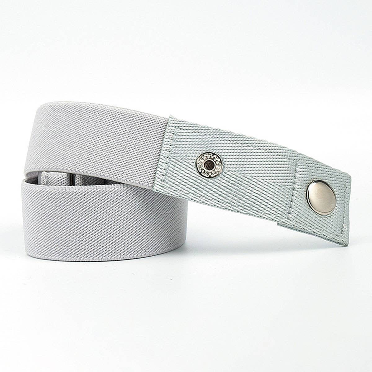 SEAMLESS WOVEN BUCKLELESS ELASTIC CANVAS BELT_CWABE0673
