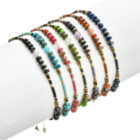 CWAJE4563_HAND-WOVEN IMPERIAL TURQUOISE BRACELET