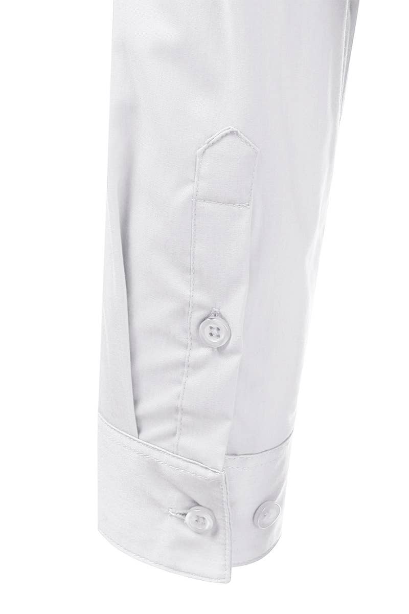 CWTSTL709_3/4 Sleeve Button Down Collar Shirt Blouse