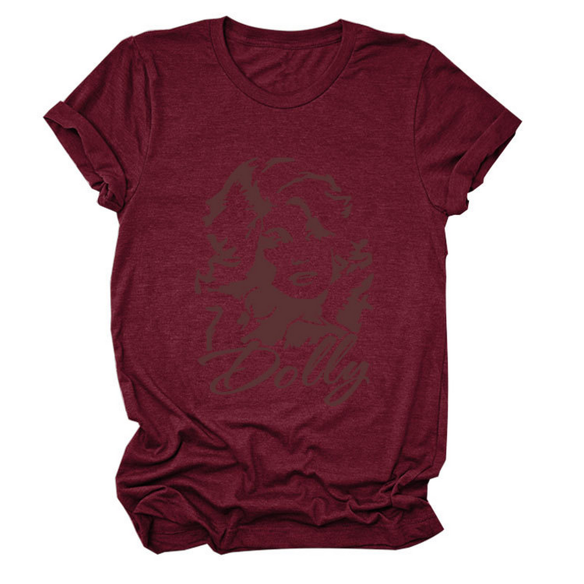 Trendy Women¡¯s Tee ? Casual Round Neck Shirt