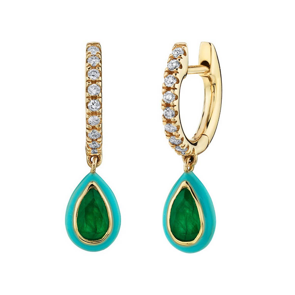 WATER DROP RETRO SIMPLE TEMPERAMENT EARRINGS