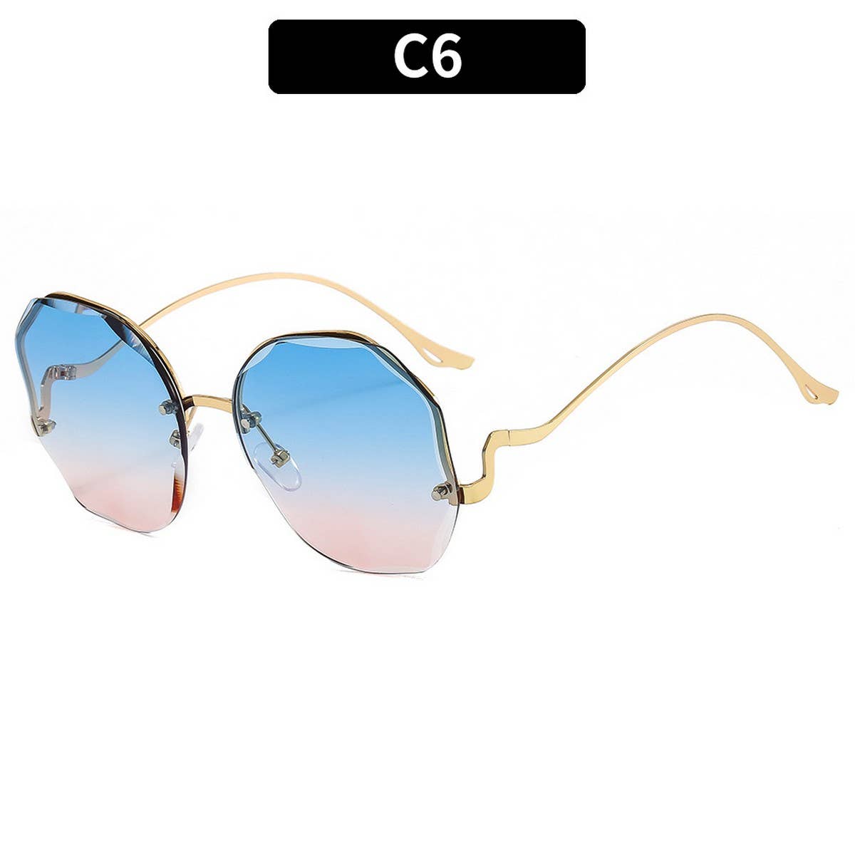 FASHIONABLE AND HIGH-END RIMLESS SUNGLASSES_CWASG0383