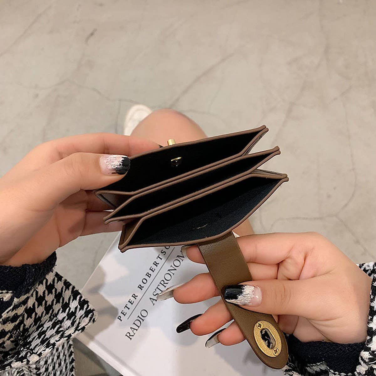 RETRO SIMPLE SHORT WALLET_CWAB2561