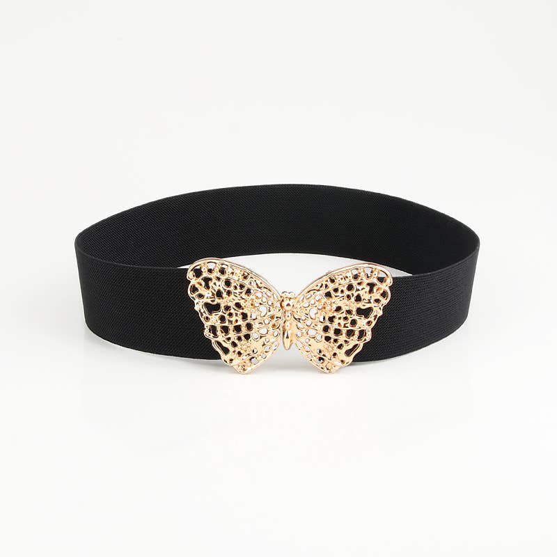 Fashionable and versatile Butterfly stretch belt