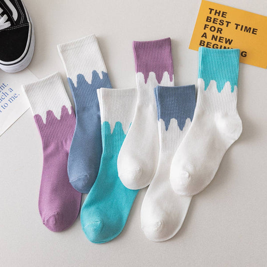 NEW BREATHABLE JACQUARD SOCKS