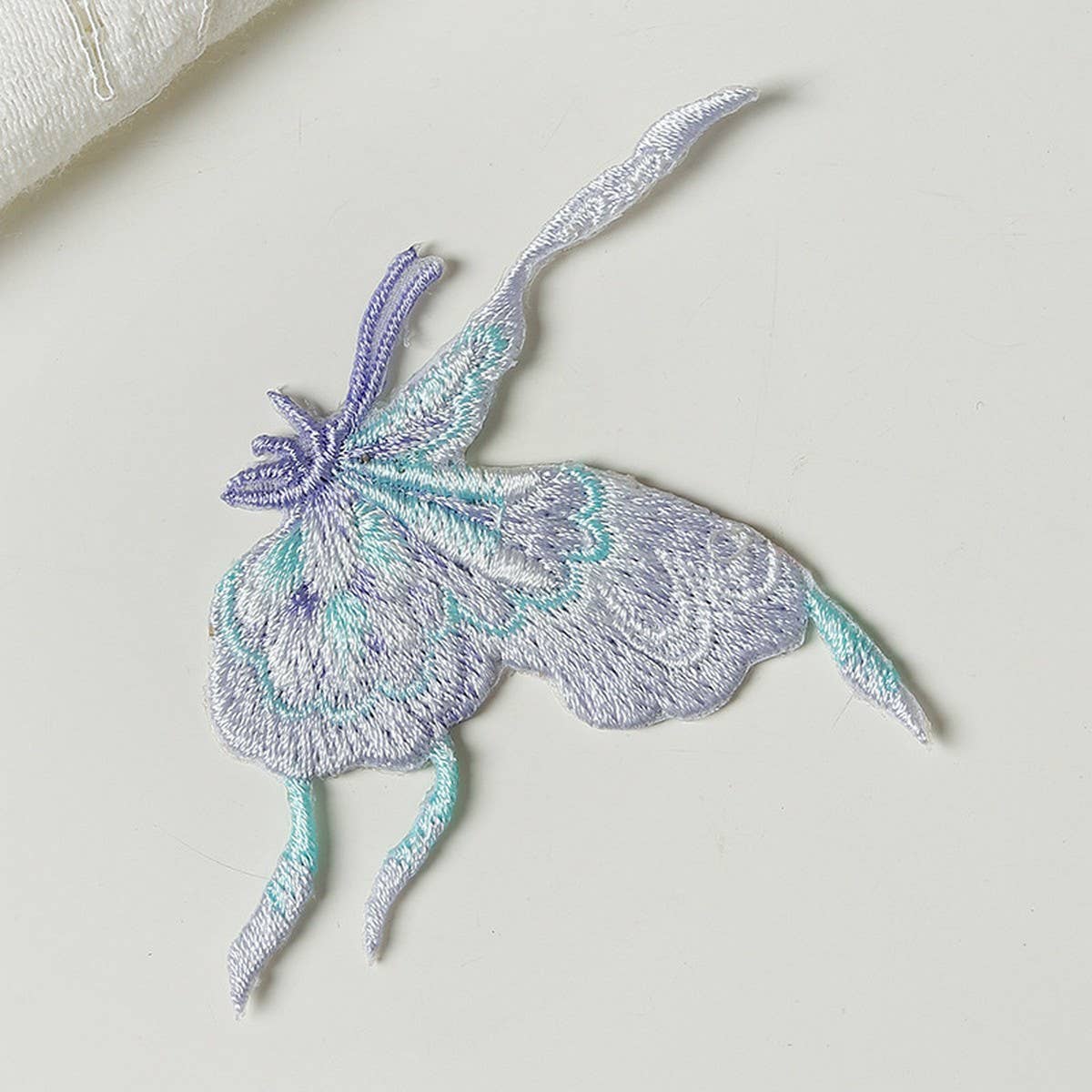 3D Butterfly Embroidered Patch for Fabric Repair_CWMM5919