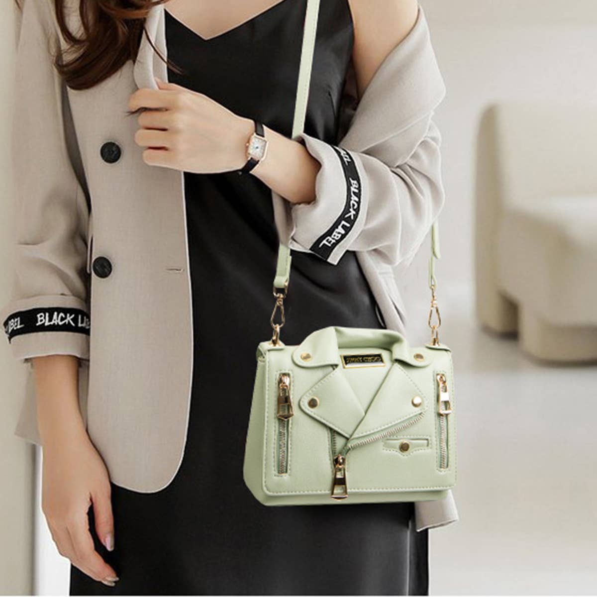FASHION CLOTHES SHAPE ONE-SHOULDER CROSSBODY BAG_CWAB0977