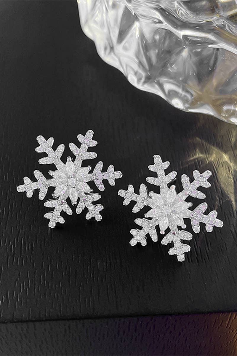 SNOW STUD EARRINGS_CWAJE0335