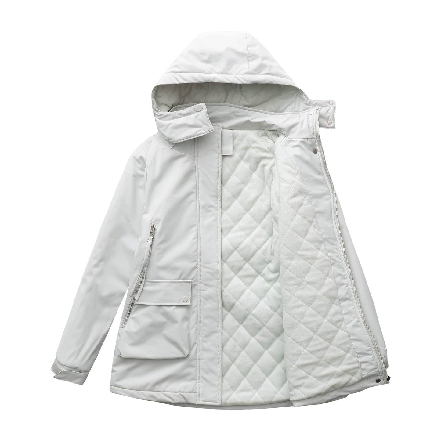 Detachable cap with fleece jacket